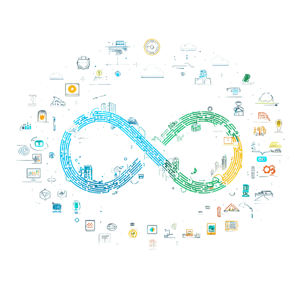 DevOps and Infrastructure hero illustration